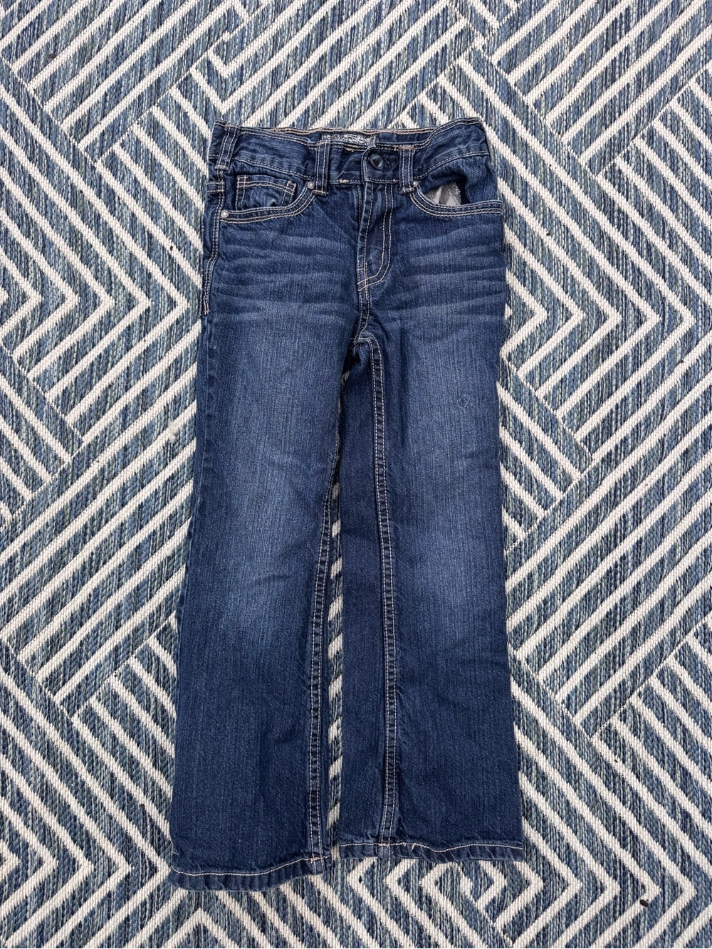Silver Jeans Kids Dark Blue Flare Denim - Picture 1 of 4